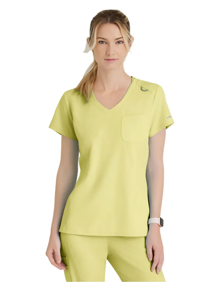 SKECHERS™ by Barco Dignity 1-Pocket Tuck-In Scrub Top