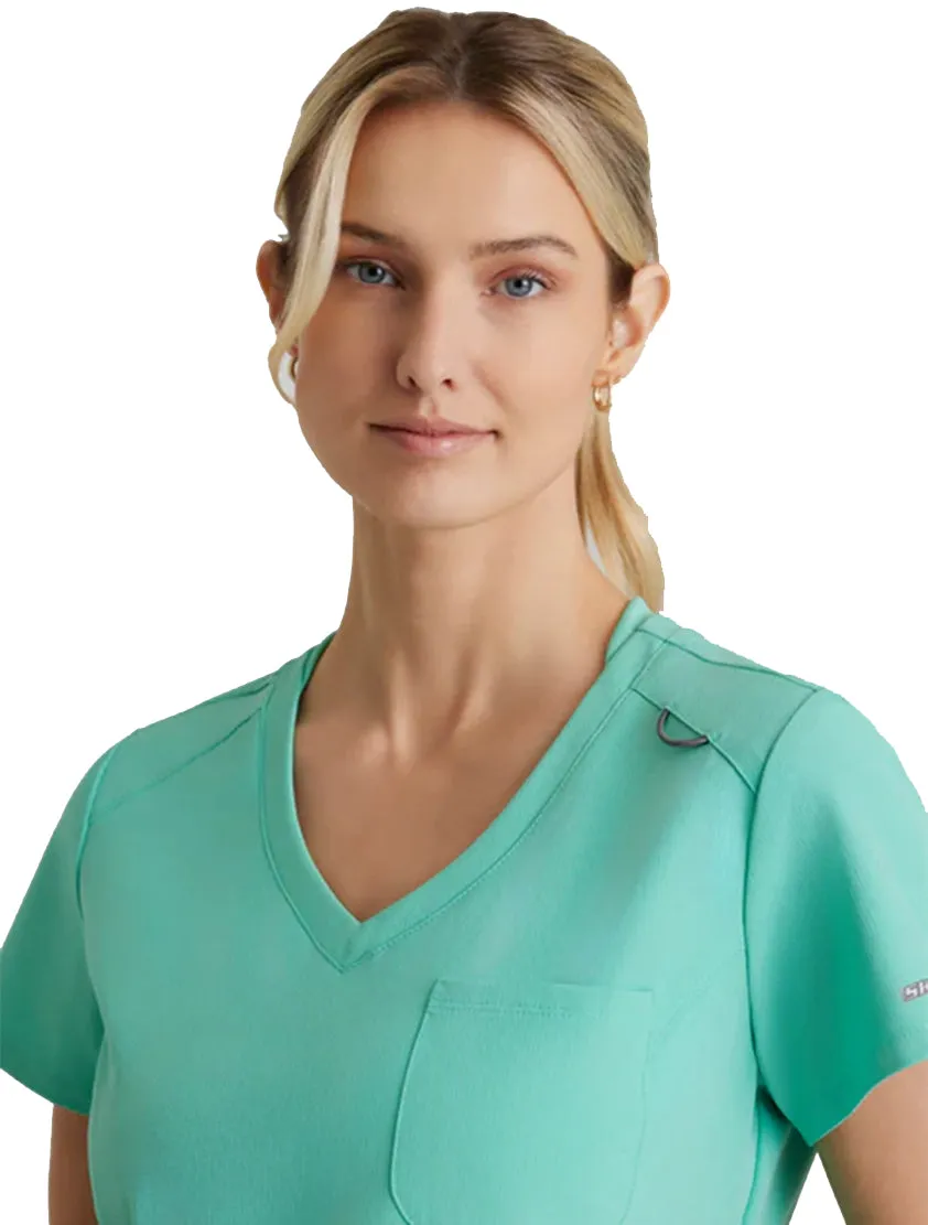 SKECHERS™ by Barco Dignity 1-Pocket Tuck-In Scrub Top