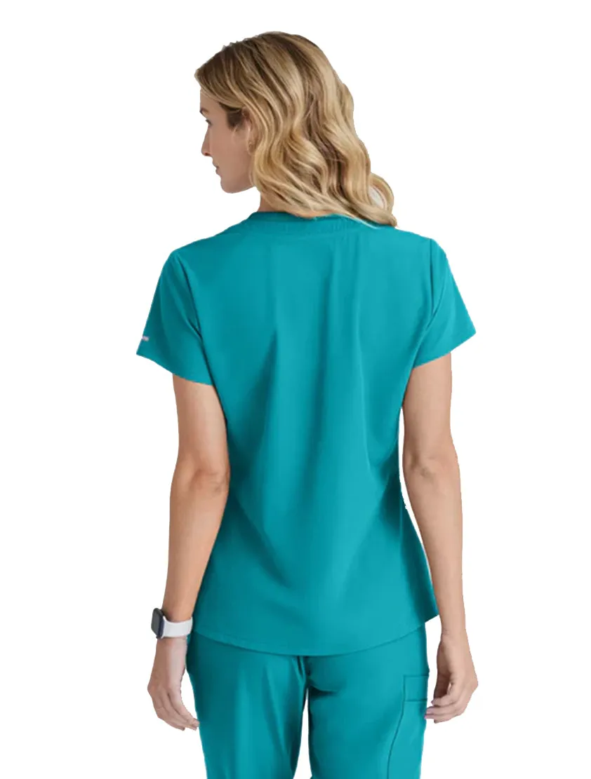 SKECHERS™ by Barco Dignity 1-Pocket Tuck-In Scrub Top