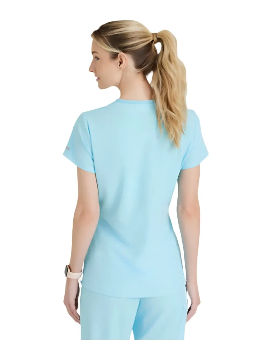 SKECHERS™ by Barco Dignity 1-Pocket Tuck-In Scrub Top