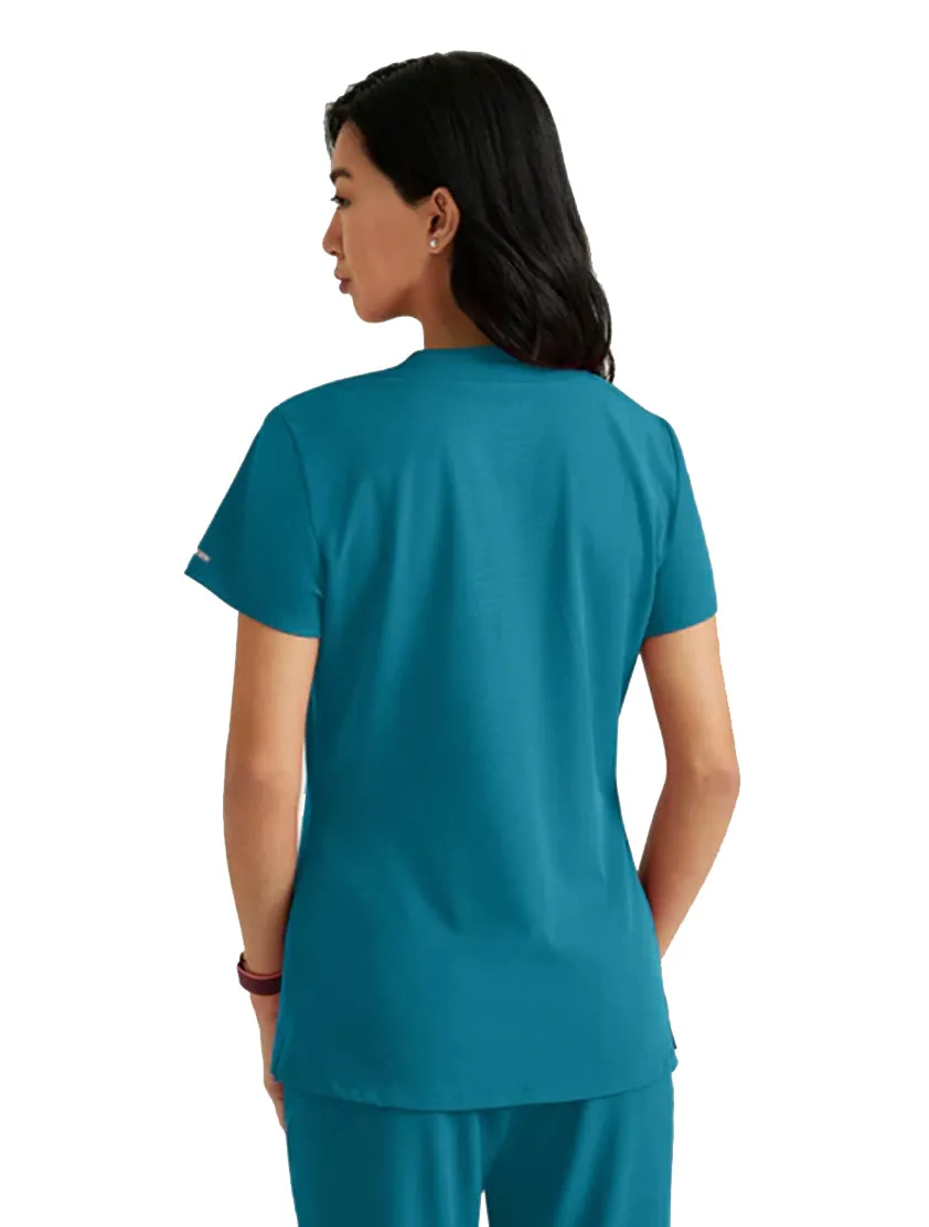 SKECHERS™ by Barco Dignity 1-Pocket Tuck-In Scrub Top