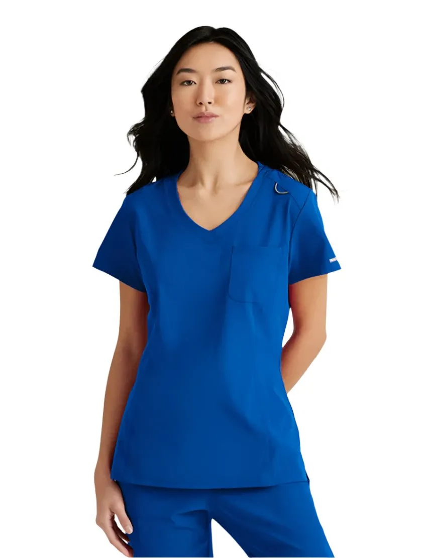 SKECHERS™ by Barco Dignity 1-Pocket Tuck-In Scrub Top