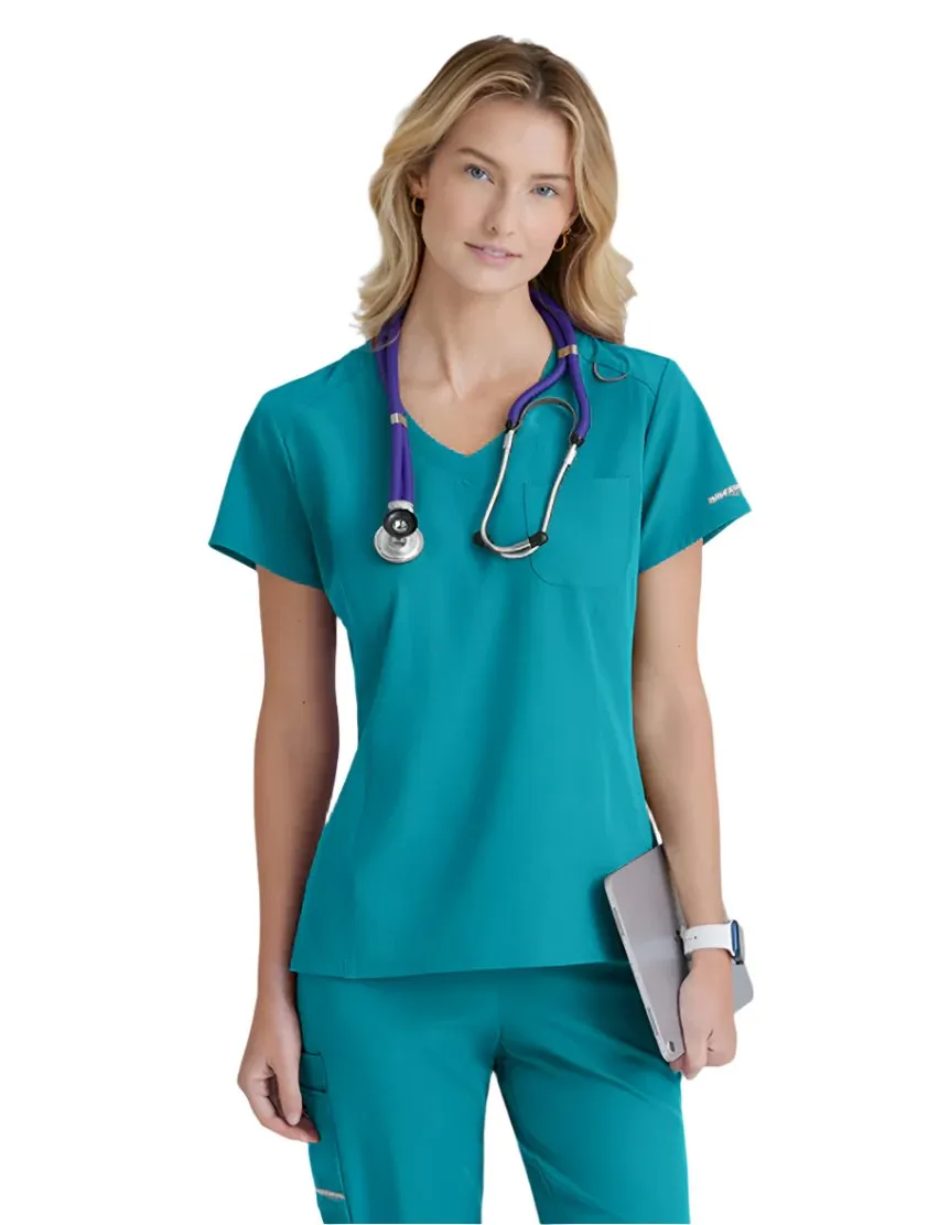 SKECHERS™ by Barco Dignity 1-Pocket Tuck-In Scrub Top