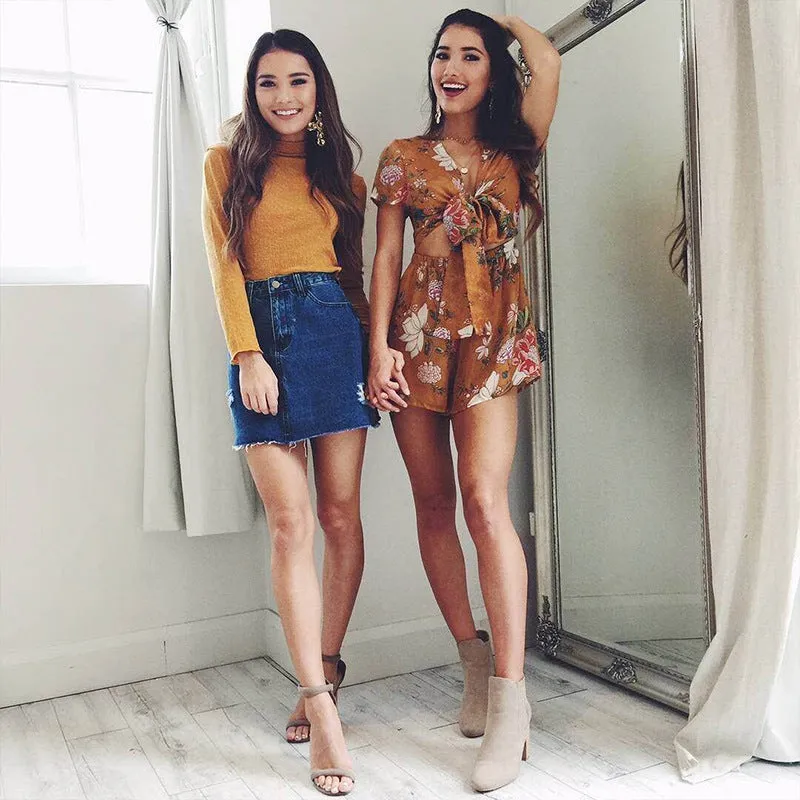 Solid Color Simple Style High Neck Slim Women Oversized Pullover Swaeter Dress