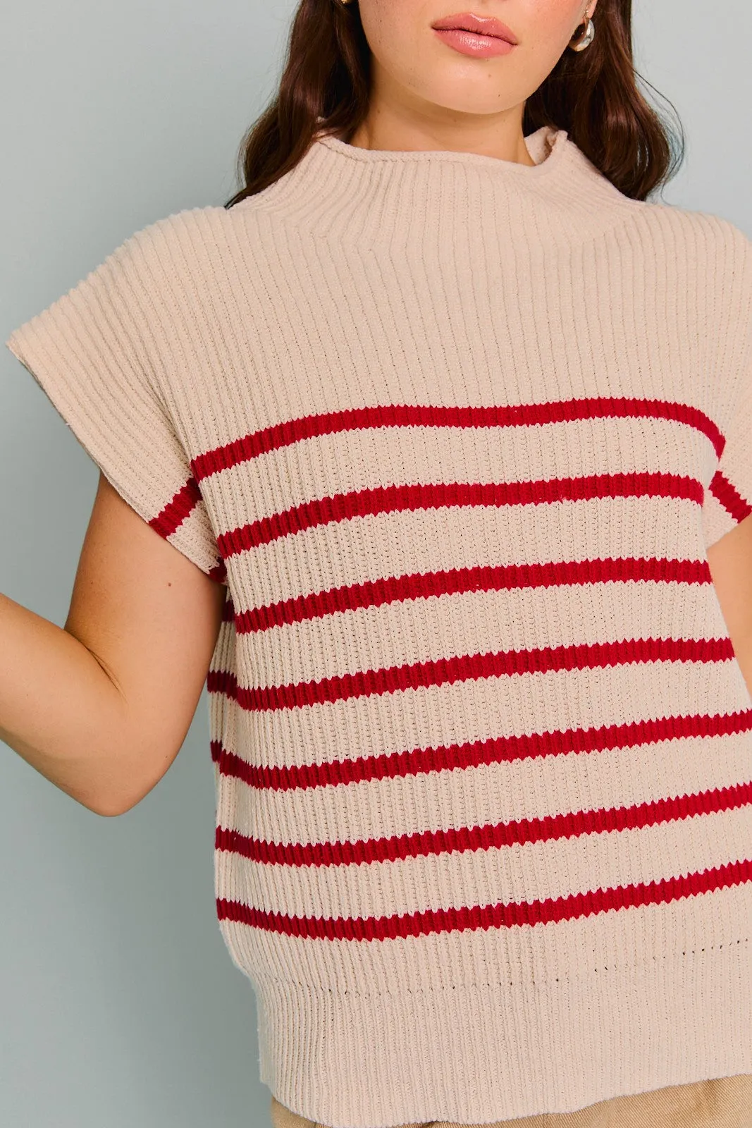 Striped Sweater Vest