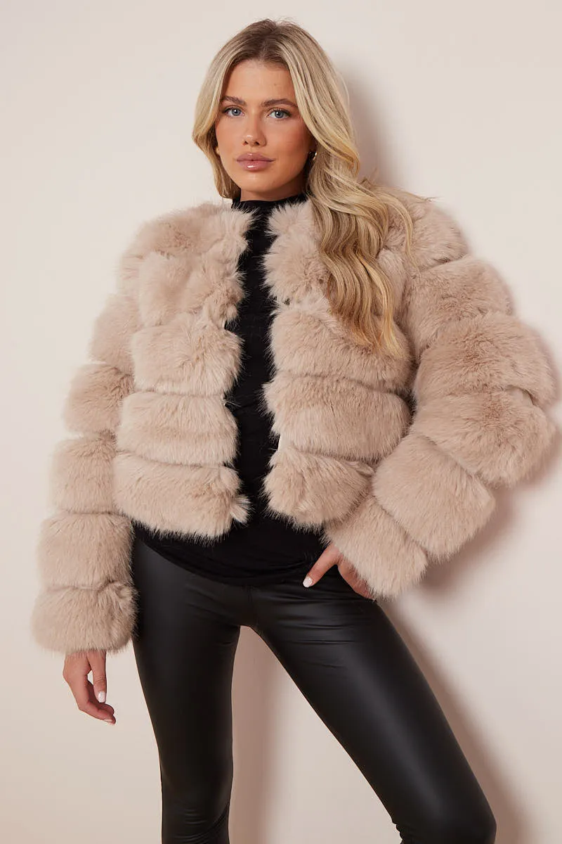Super Soft Faux Fur Jacket - Salma