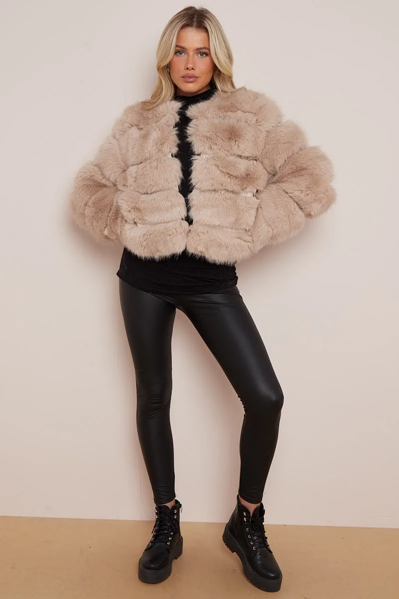 Super Soft Faux Fur Jacket - Salma