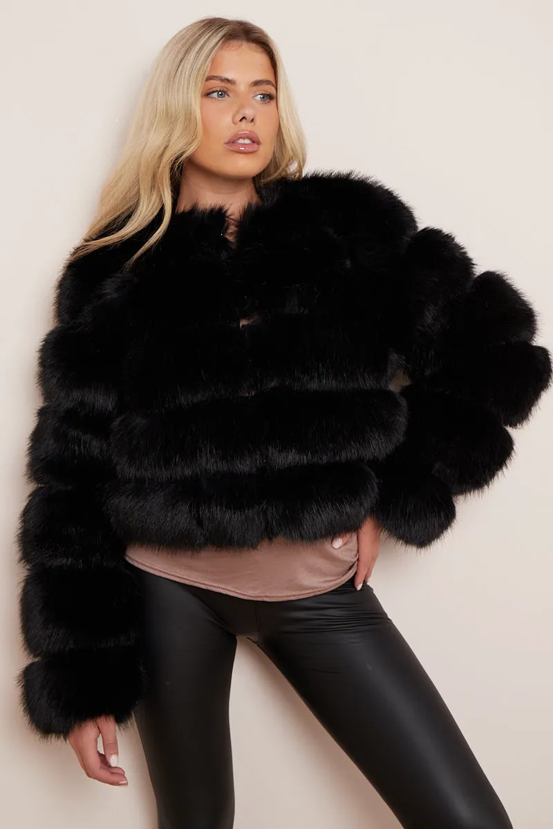 Super Soft Faux Fur Jacket - Salma