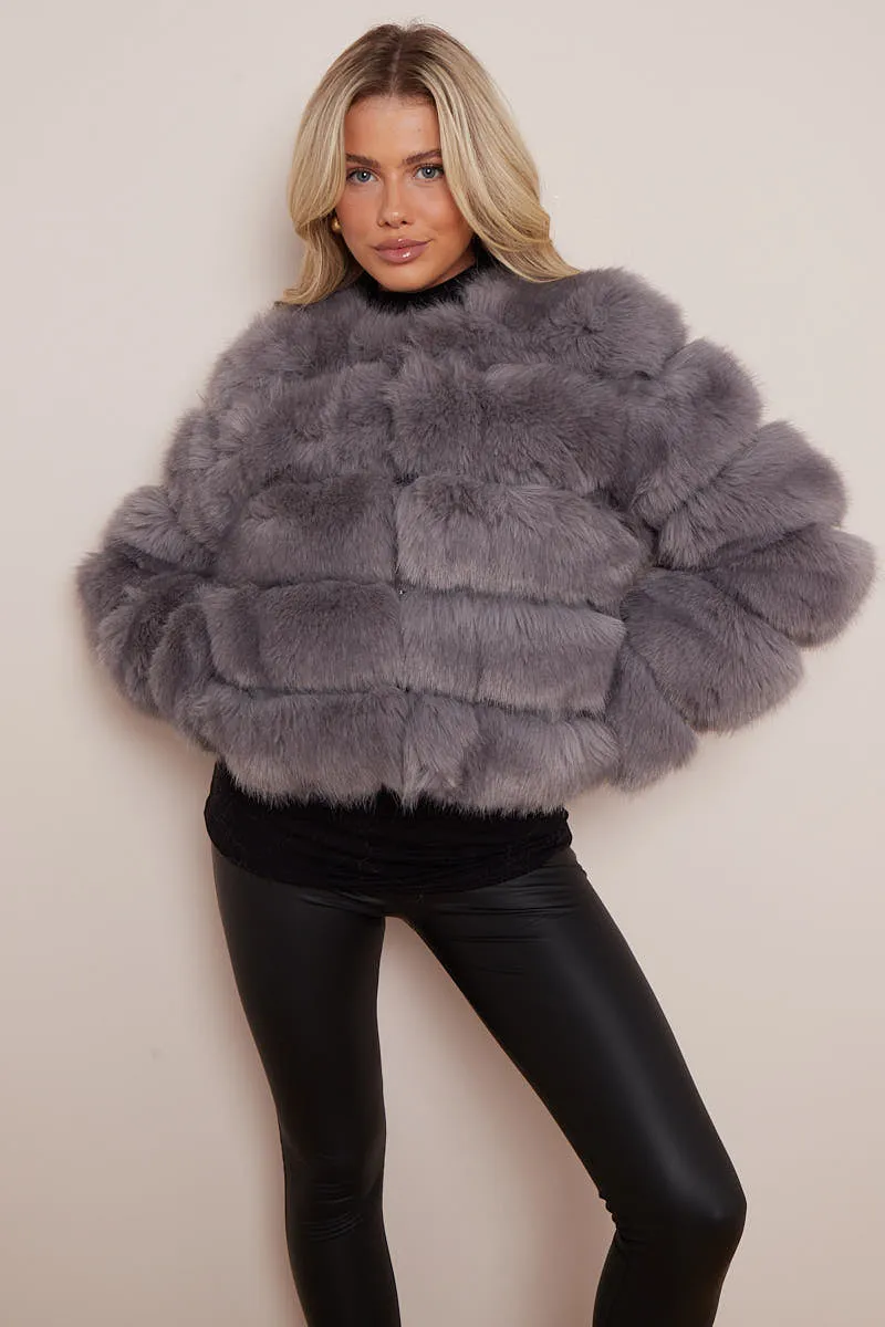 Super Soft Faux Fur Jacket - Salma