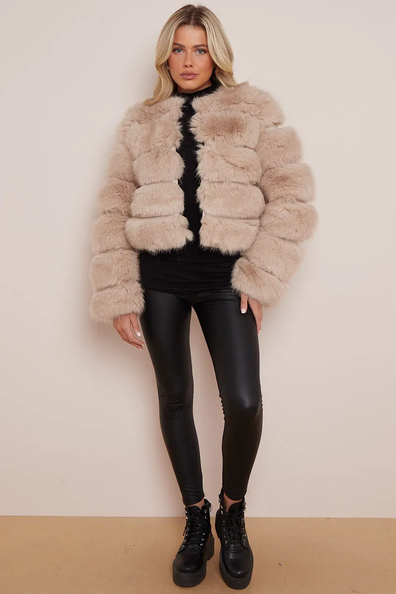 Super Soft Faux Fur Jacket - Salma