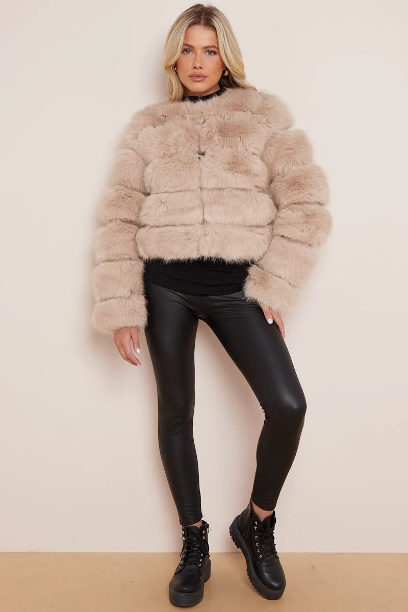 Super Soft Faux Fur Jacket - Salma