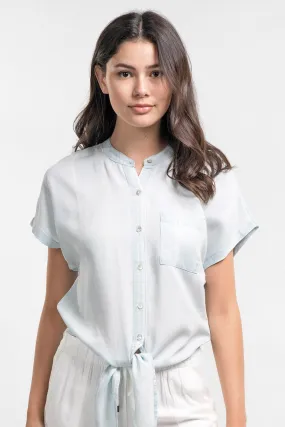 Tencel Short Sleeve Top