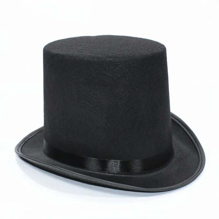 Top Hat Magician Hat Magic Hat Topper Christmas Fedora Hat
