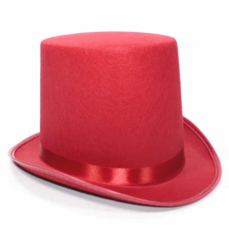 Top Hat Magician Hat Magic Hat Topper Christmas Fedora Hat