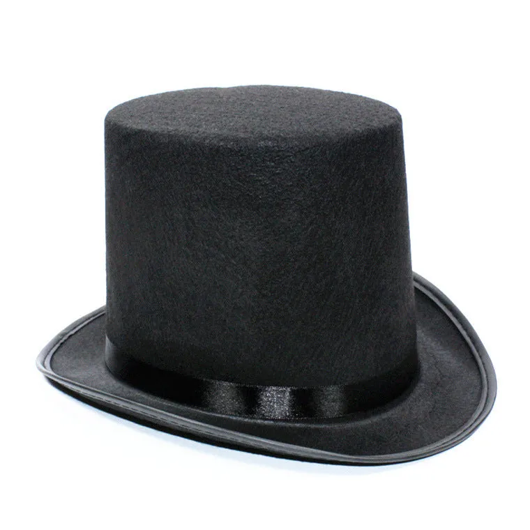 Top Hat Magician Hat Magic Hat Topper Christmas Fedora Hat