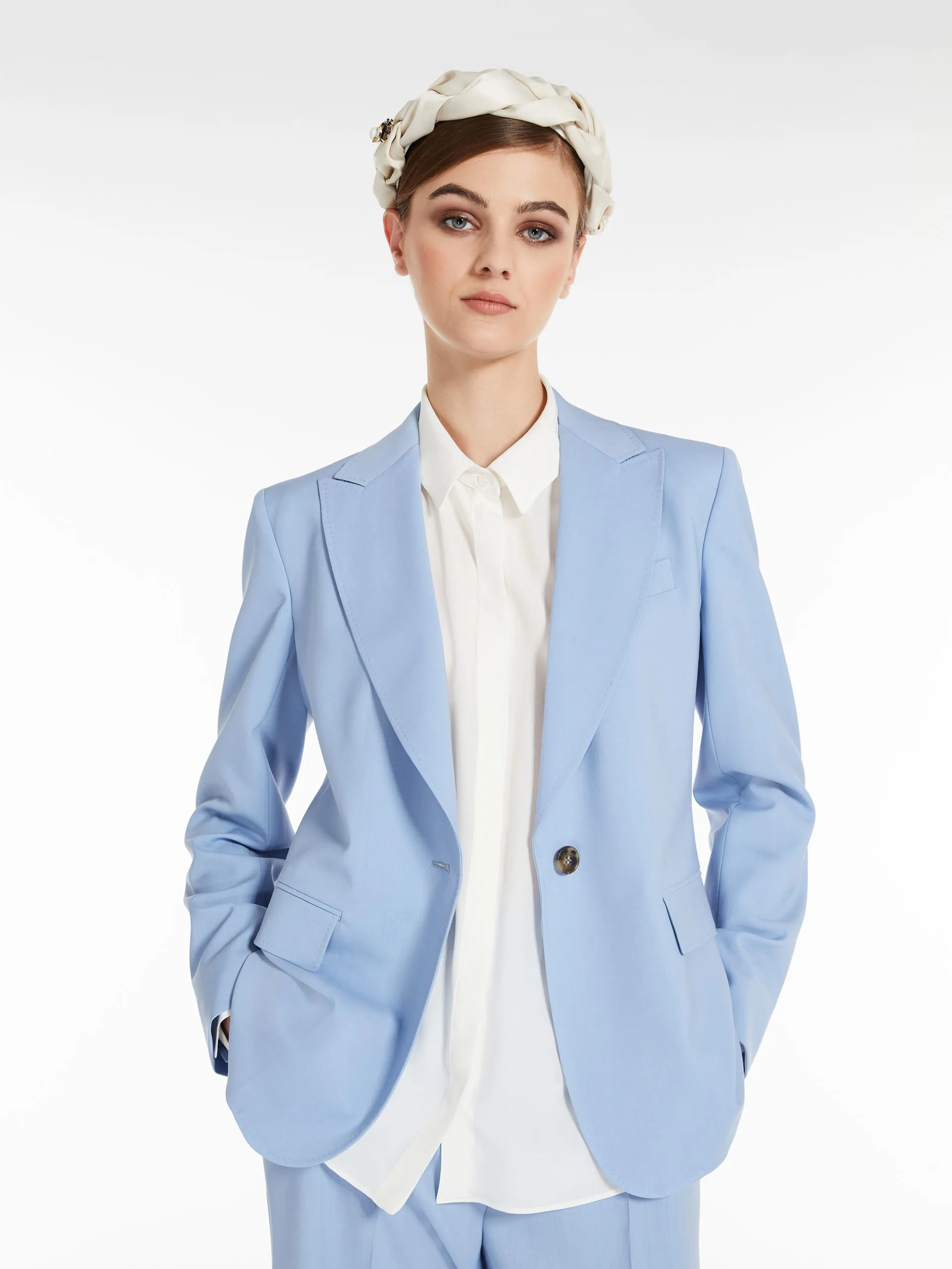 Weekend Max Mara Valda Jacket - Light Blue