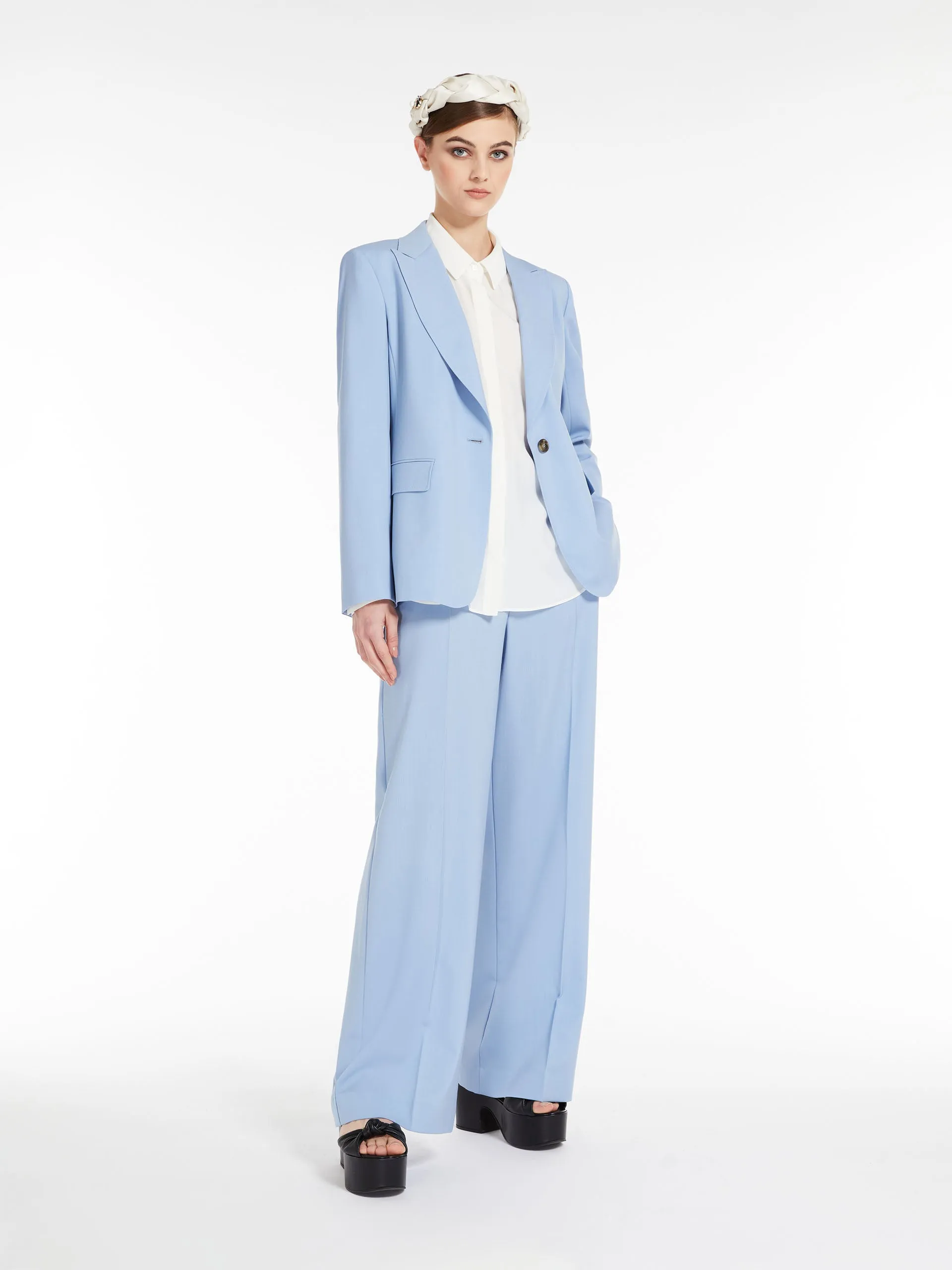 Weekend Max Mara Valda Jacket - Light Blue