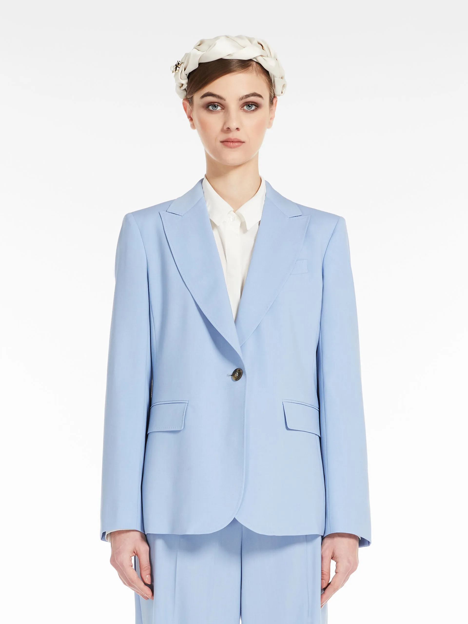 Weekend Max Mara Valda Jacket - Light Blue