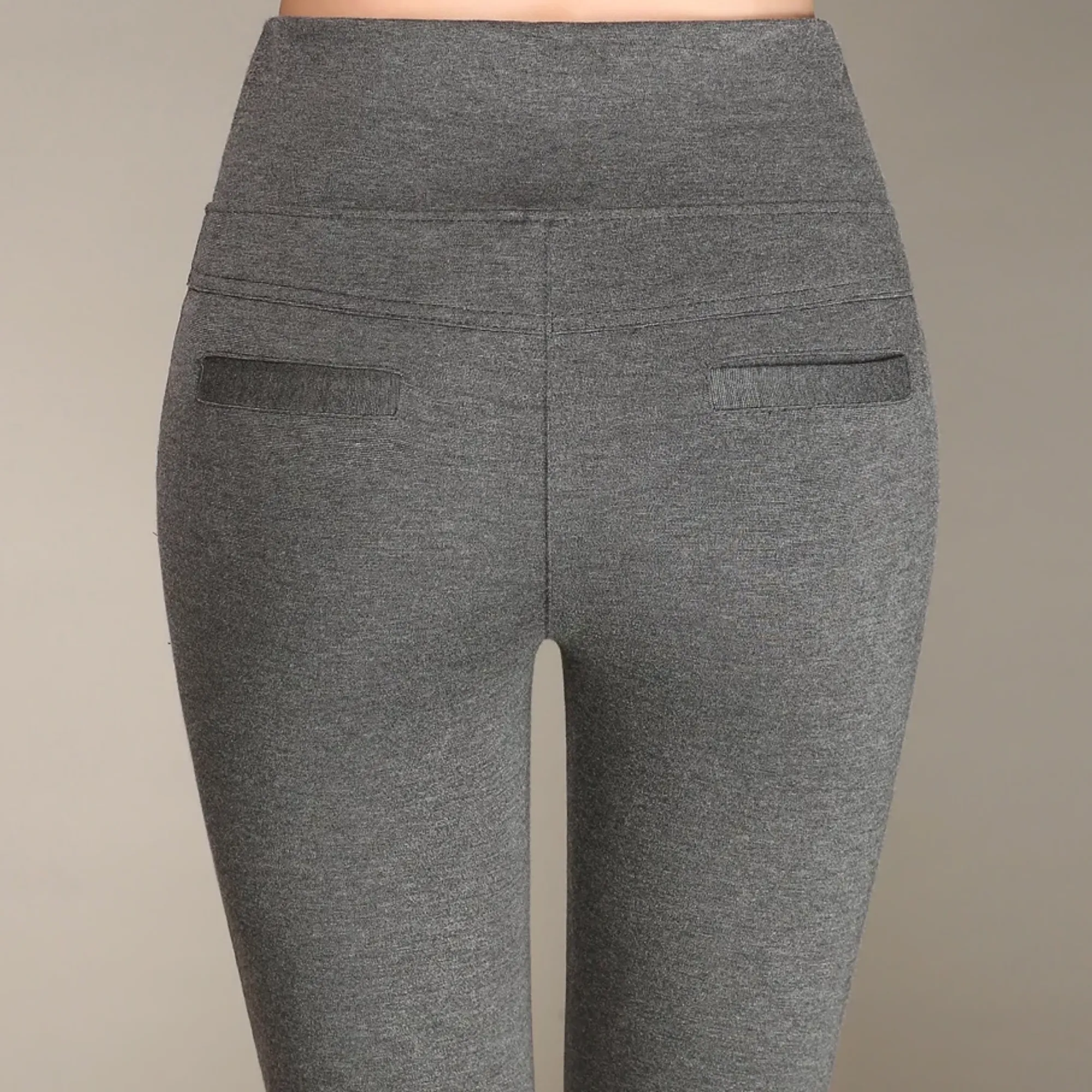 Women's Autumn/Winter High-Waist Warm Leggings | Plus Size