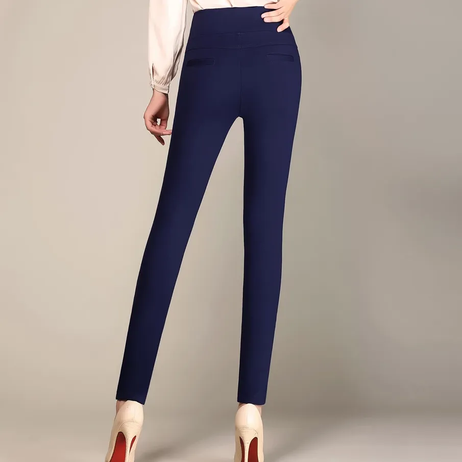Women's Autumn/Winter High-Waist Warm Leggings | Plus Size