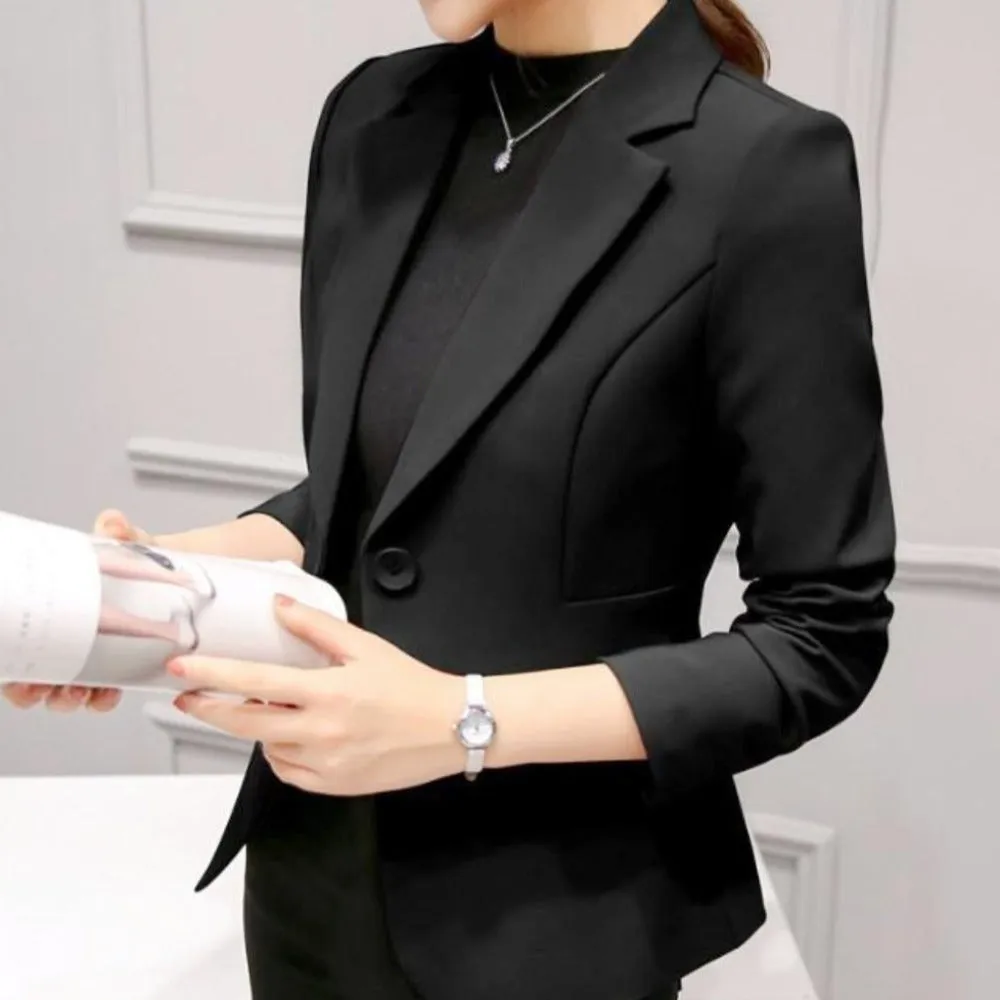 Womens Business Smart Slim Fit Blazer