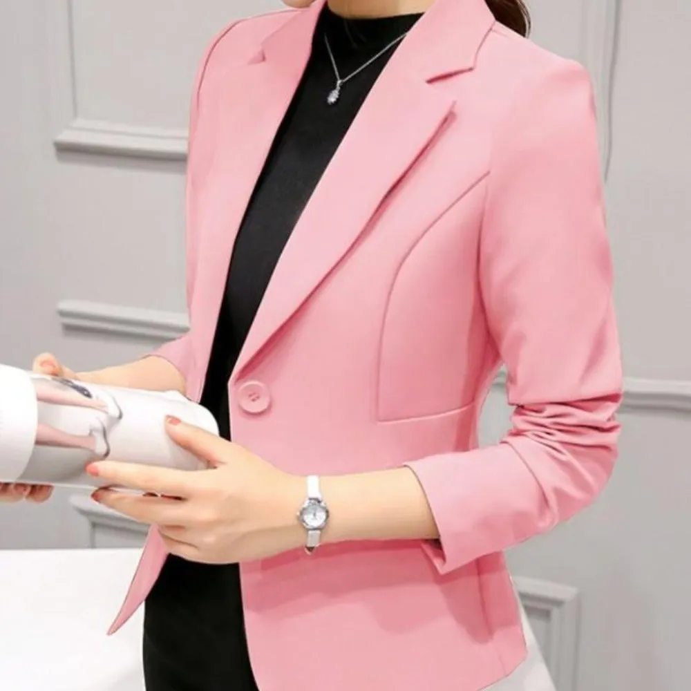 Womens Business Smart Slim Fit Blazer